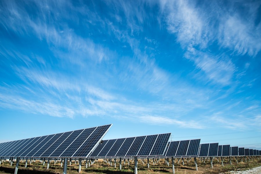Solar array in Senegal